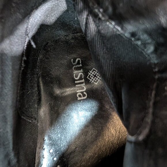 Black Buckled Ankle Boots - Picture 7 of 7